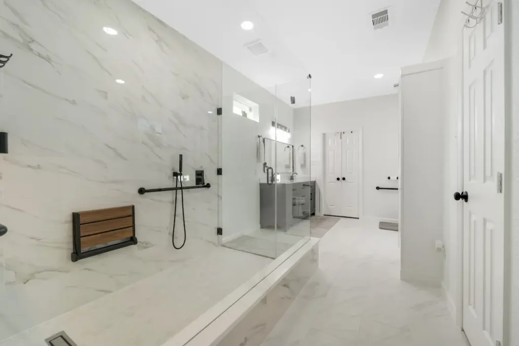 Dual Bathroom Accessibility and Exterior Improvements — photo 16